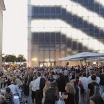 Kunsthaus Bregenz, Abendstimmung, Event